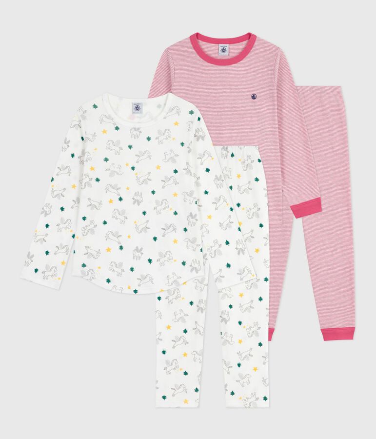 Lot de pyjamas enfant en coton imprim&eacute; variante 1
