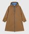 Ciré long femme bicolore marron ROCHE