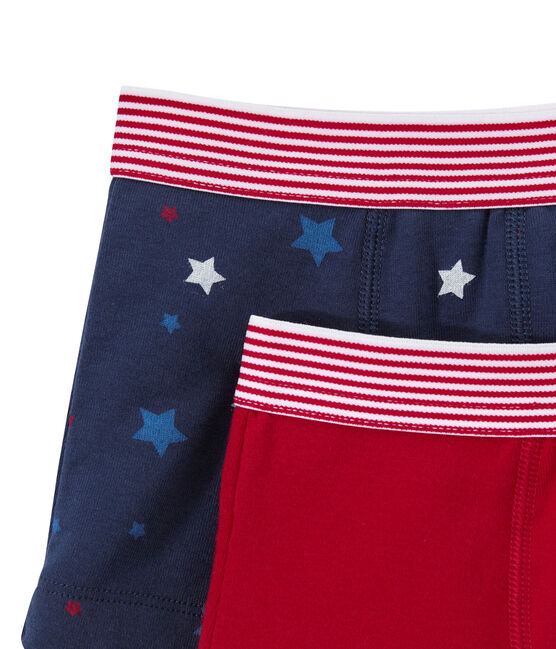 Lot de 2 boxers garçon blanc LOT