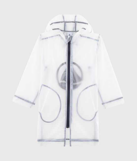 Ciré long transparent enfant mixte bleu TRANSPARENT