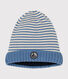 Bonnet en tricot doublé en polaire bébé