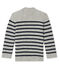 Pull en cachemire bébé garçon gris BELUGA/bleu SMOKING