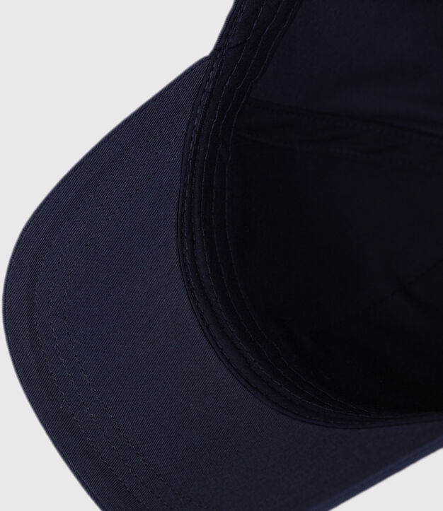 Casquette enfant unie bleu bleu marine