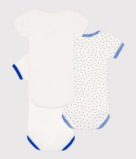 Lot de 3 bodies manches courtes en coton variante 1