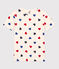 Tee-shirt L'ICONIQUE col rond en coton Femme blanc AVALANCHE/ MULTICO