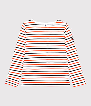 PETIT BATEAU - Marinière en coton Femme