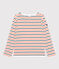 Marinière en coton Femme blanc MARSHMALLOW/ SMOKING/ CAROTTE