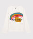 Tee-shirt manches longues en coton enfant fille
