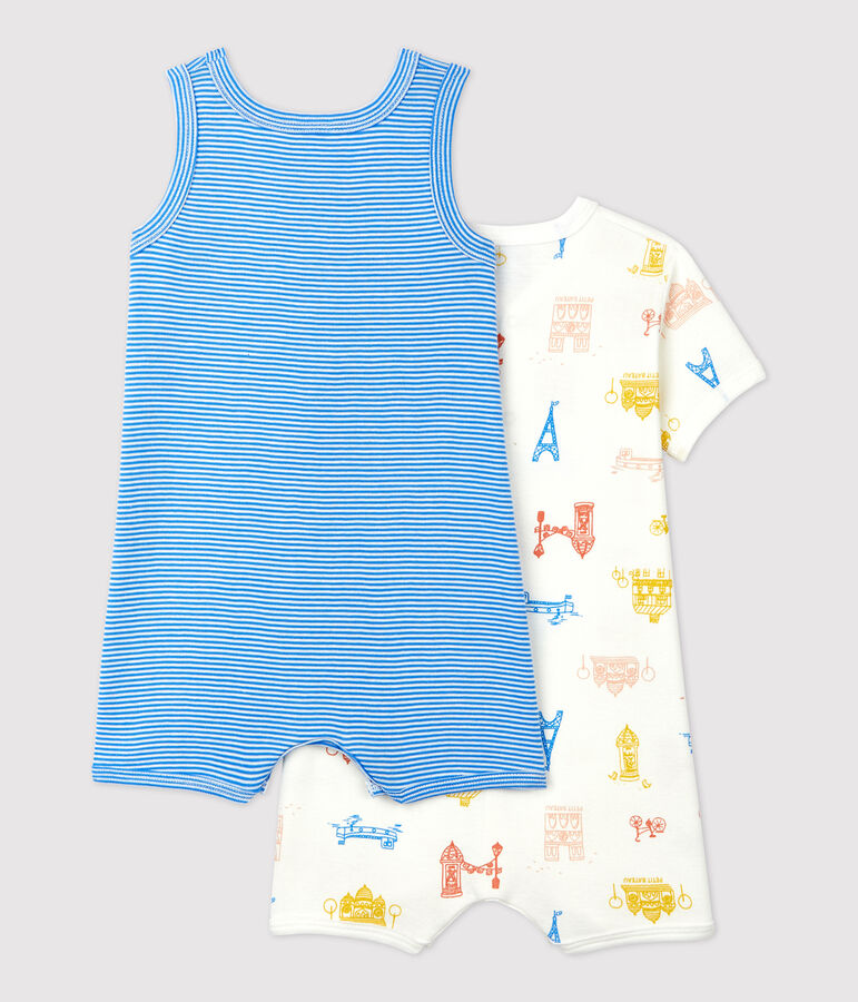 Lot de 2 combicourts Paris b&eacute;b&eacute; en coton variante 1
