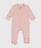 Pyjama imprimé en coton bébé rose SALINE/ ROSEWOOD