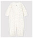 Combisac cerises bébé en coton biologique