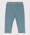 Pantalon bébé en bouclette velours uni GOBELIN