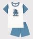 Pyjacourt poulpe en coton enfant