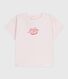 T-shirt bébé en coton à manches courtes uni