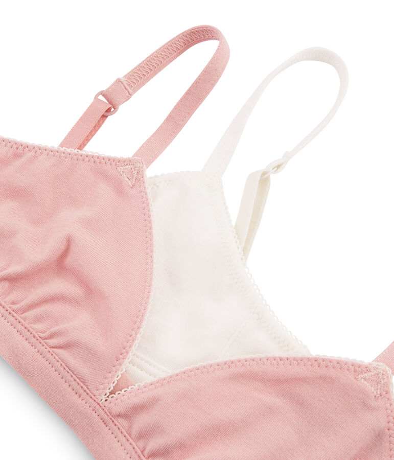 Duo de soutien-gorge fille multicouleur