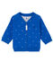 Cardigan bébé garçon en tubique bleu DELFT/blanc LAIT