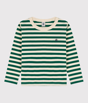 Tee-shirt manches longues en coton enfant garçon