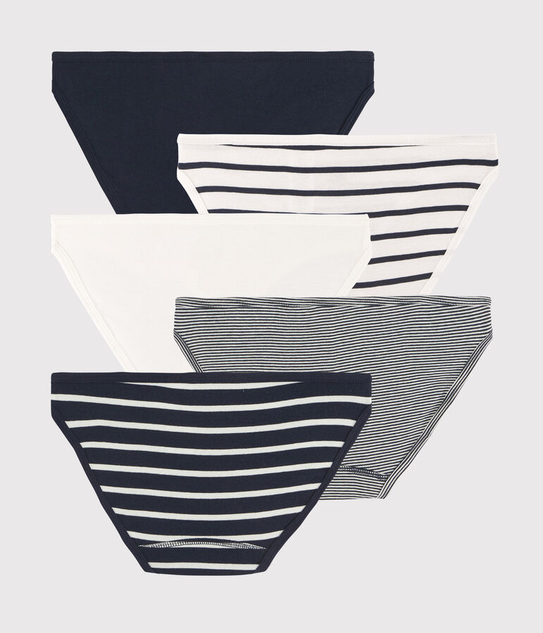 Lot 5 culottes Femme multicouleur