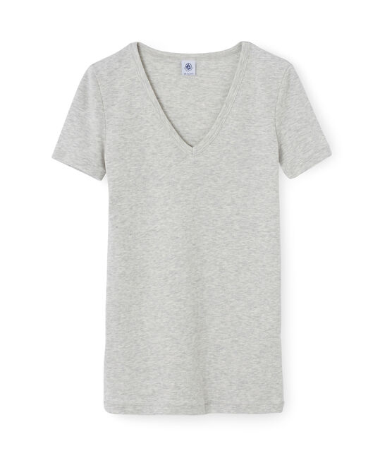 Tee shirt iconique femme gris BELUGA CHINE