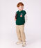Pantalon 5 poches enfant en denim beige
