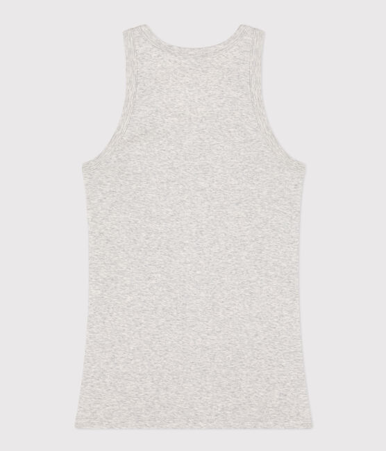 Débardeur L'ICONIQUE en coton bio Femme gris BELUGA CHINE