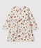 Robe matelassée bébé beige MONTELIMAR/blanc MULTICO