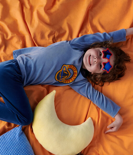 Pyjama uni en velours enfant INCOGNITO/ BEACH