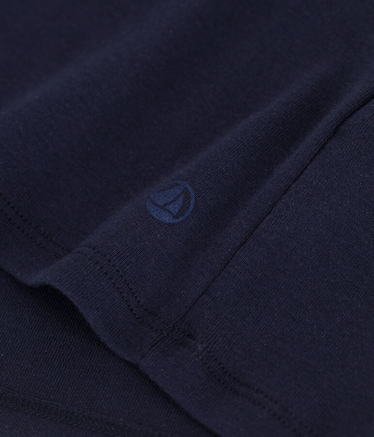 Tee-shirt Femme l'Iconique Cocotte en coton uni bleu SMOKING