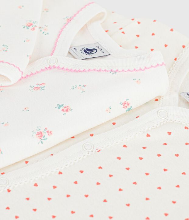 Lot de pyjamas b&eacute;b&eacute; en coton imprim&eacute; multicouleur