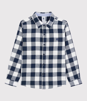 PETIT BATEAU - Chemise à carreaux enfant garçon
