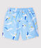 Maillot de bain écoresponsable bébé garçon bleu JASMIN/blanc MULTICO