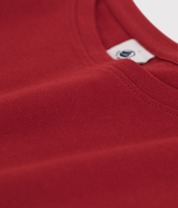 Tee-shirt LE BOXY en coton Femme rouge