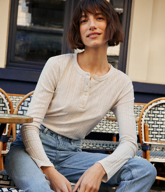 Tee-Shirt Manches Longues Petit Bateau - 100% Coton Bio - Femme - Confortable Et Écologique