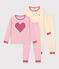 Lot de pyjamas enfant en coton imprim&eacute; multicouleur