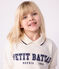 Sweatshirt enfant en coton imprimé écru MILK