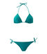 Maillot de bain femme 2 pièces uni