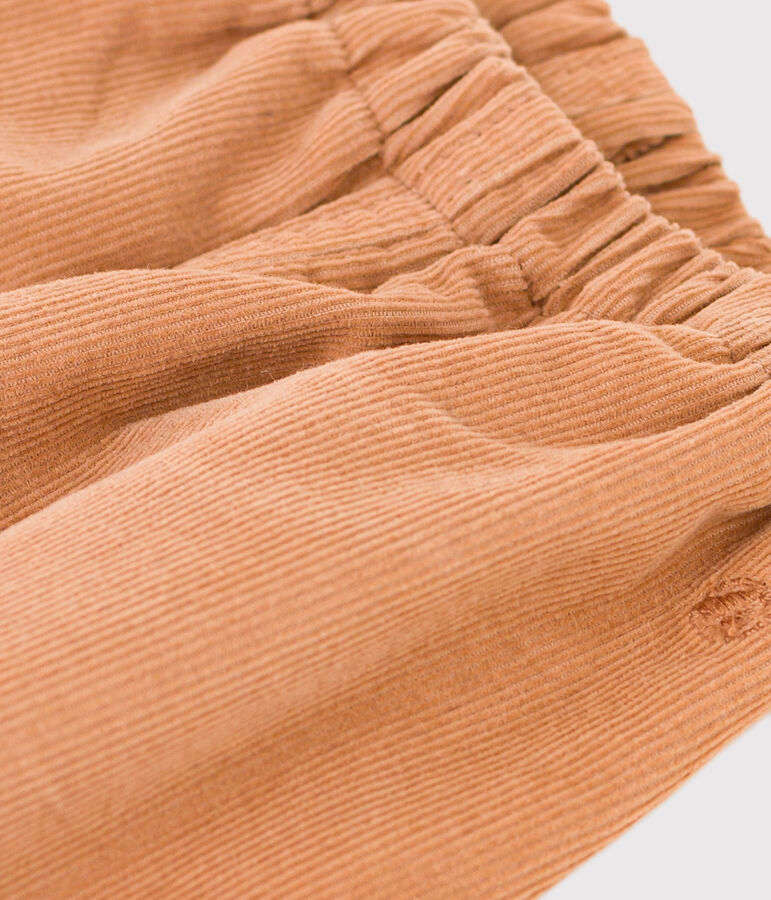 Pantalon en velours fin b&eacute;b&eacute; rose SIENNA