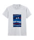 Tee-shirt mixte motif carte postale