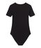 Body femme BODYCONIQUE en coton noir NOIR