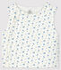 Gilet sans manches bébé en coton biologique ouatinée