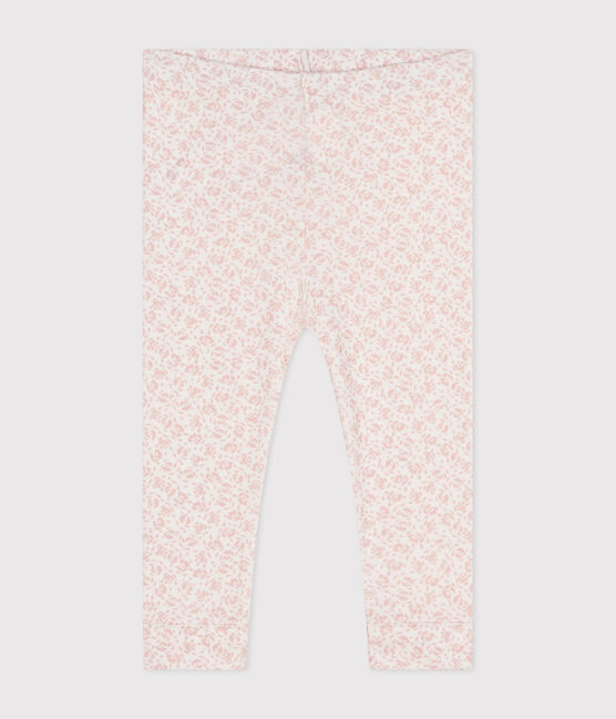 Legging en coton imprimé bébé MARSHMALLOW/ PANTY