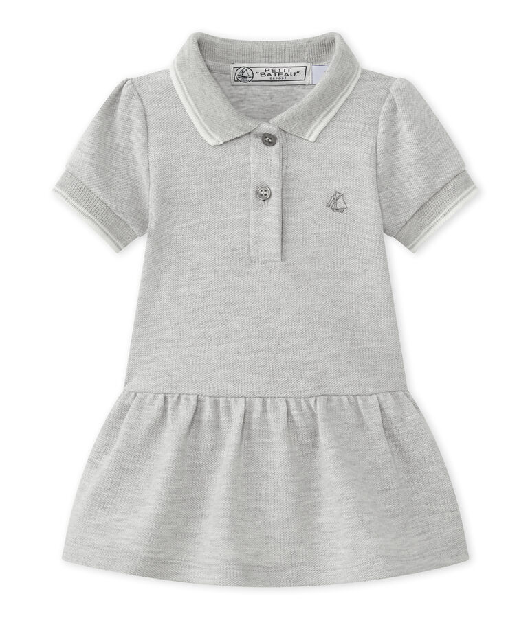 Robe b&eacute;b&eacute; fille gris