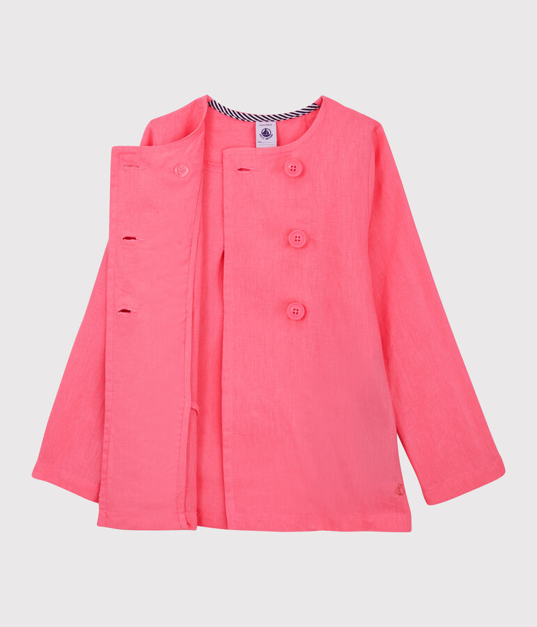 Veste enfant fille rose CUPCAKE