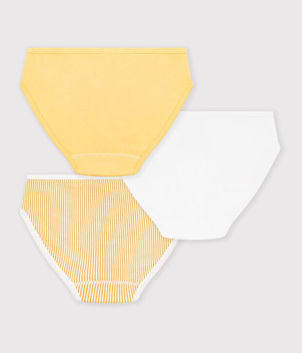 Lot de 3 culottes en coton multicouleur
