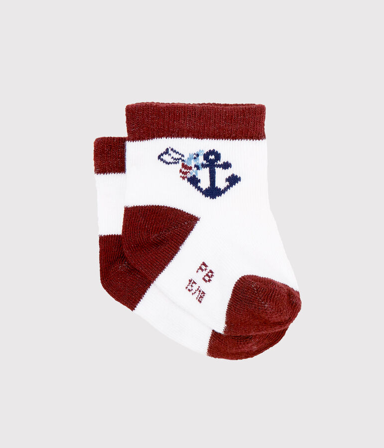 Lot de 2 paires de chaussettes b&eacute;b&eacute; gar&ccedil;on multicouleur