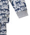 Pyjama garçon en tubique imprimé blanc ECUME/blanc MULTICO