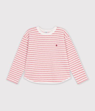 Tee-shirt enfant manches longues à rayures
