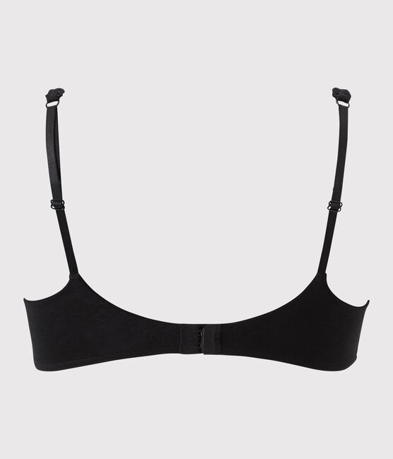 Soutien-gorge en coton stretch Femme noir NOIR