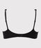 Soutien-gorge en coton stretch Femme noir NOIR