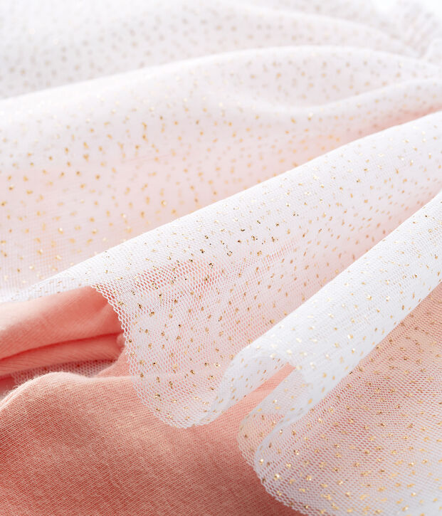 Jupe legging b&eacute;b&eacute; fille blanc